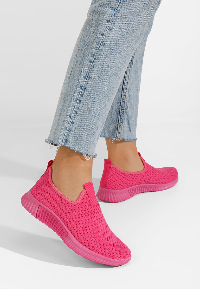 Tenara fuxia slip-on tornacipő
