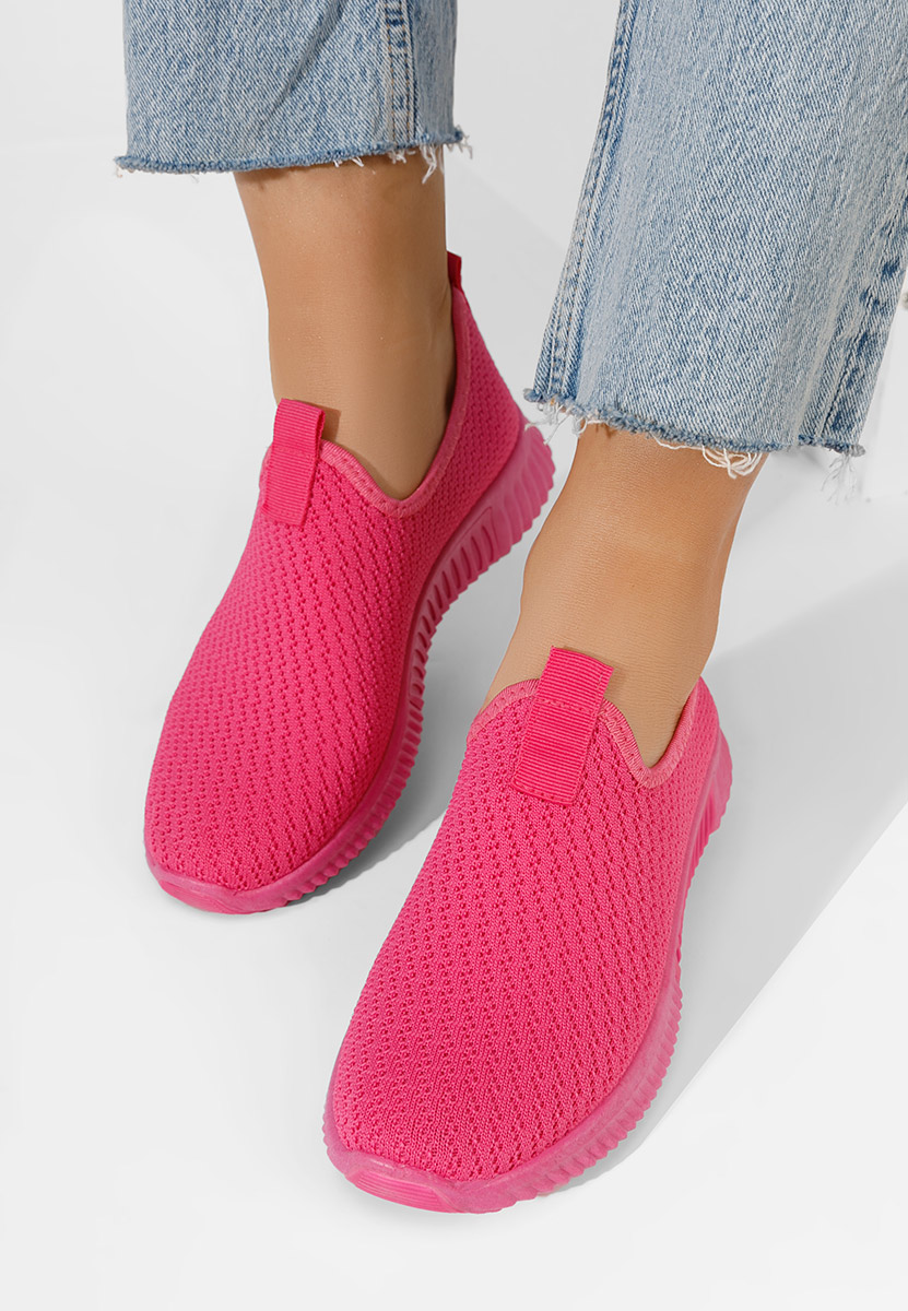 Tenara fuxia slip-on tornacipő