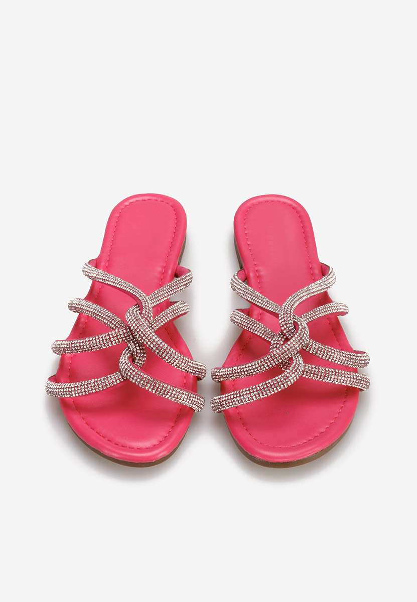 Bonnie v2 fuxia elegáns női papucsok