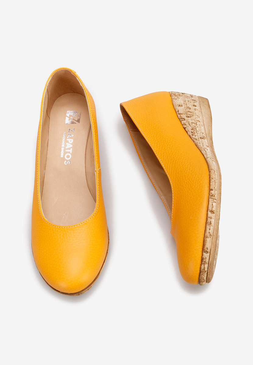 Sonia v3 sárga platform cipők