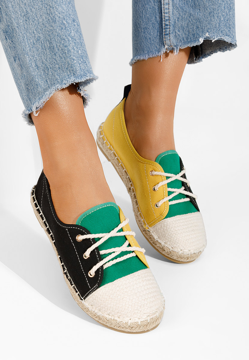 Doria fekete női espadrilles