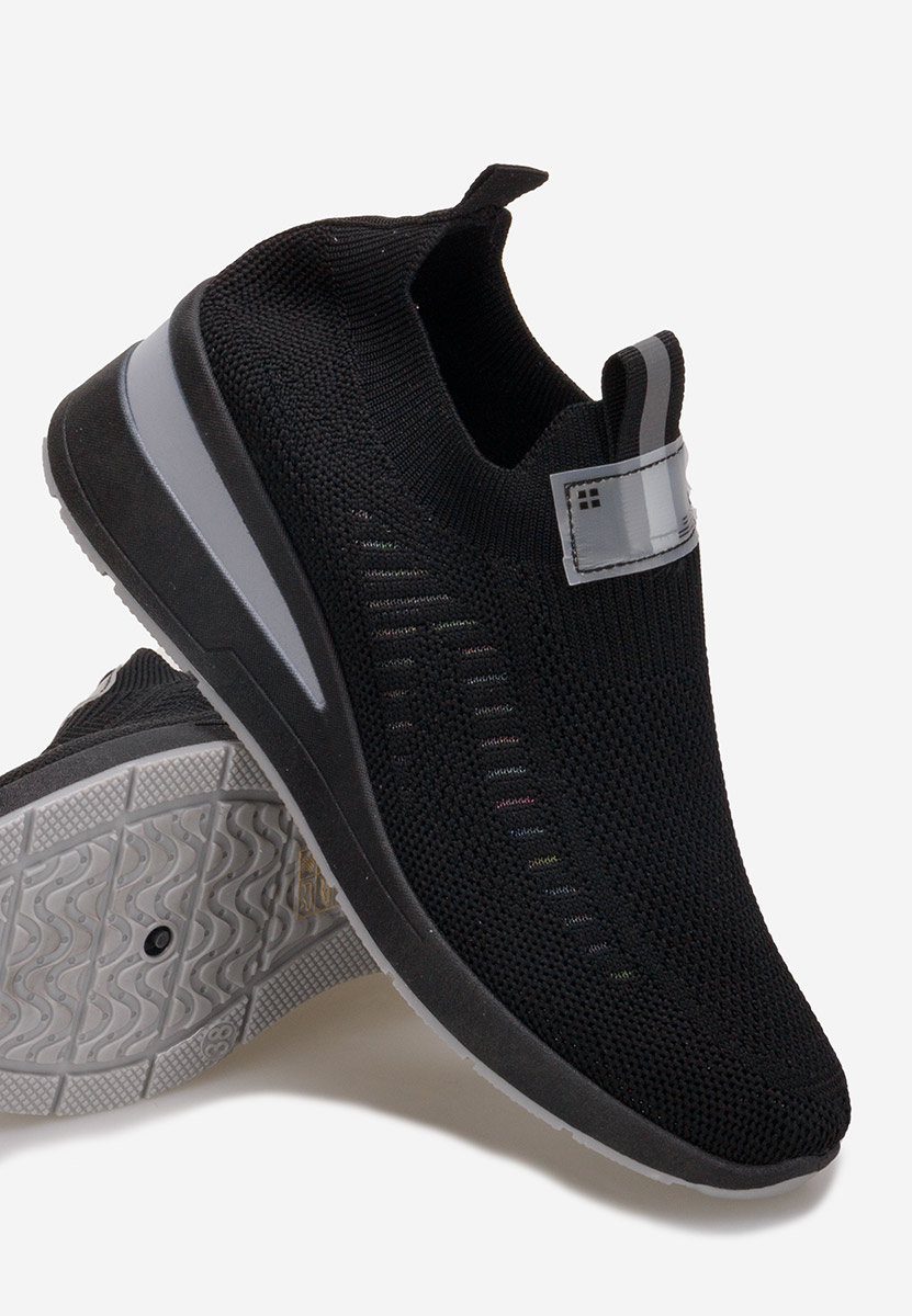 Lomira v2 fekete platform sneaker cipő 