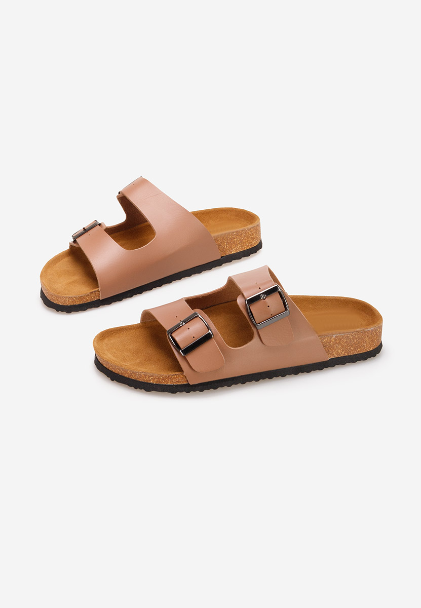 Telvis camel férfi papucs