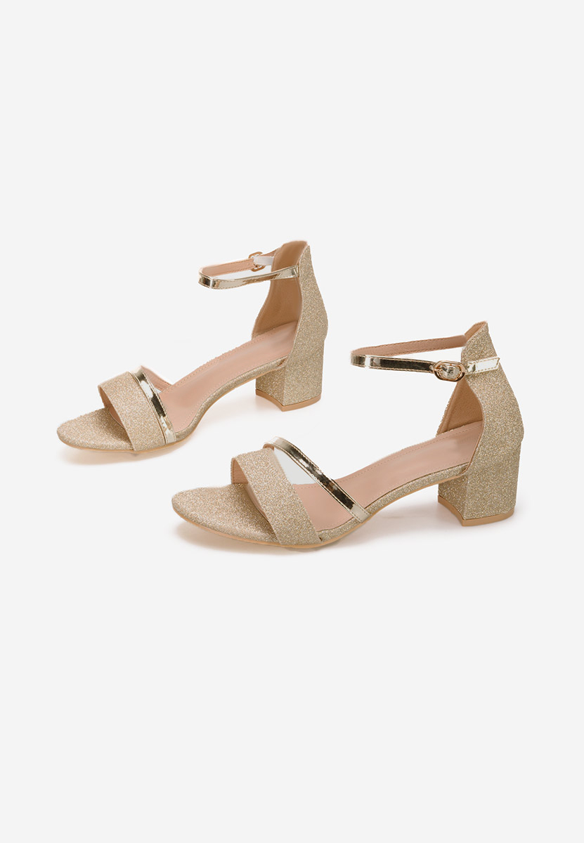Malena v5 aranyszínü elegáns női szandál
