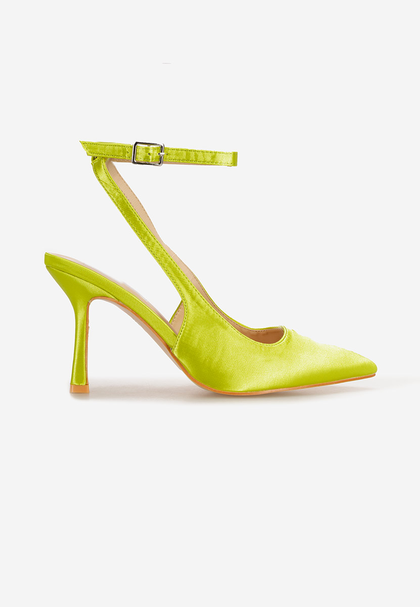 Valindra sárga tűsarkú cipő 