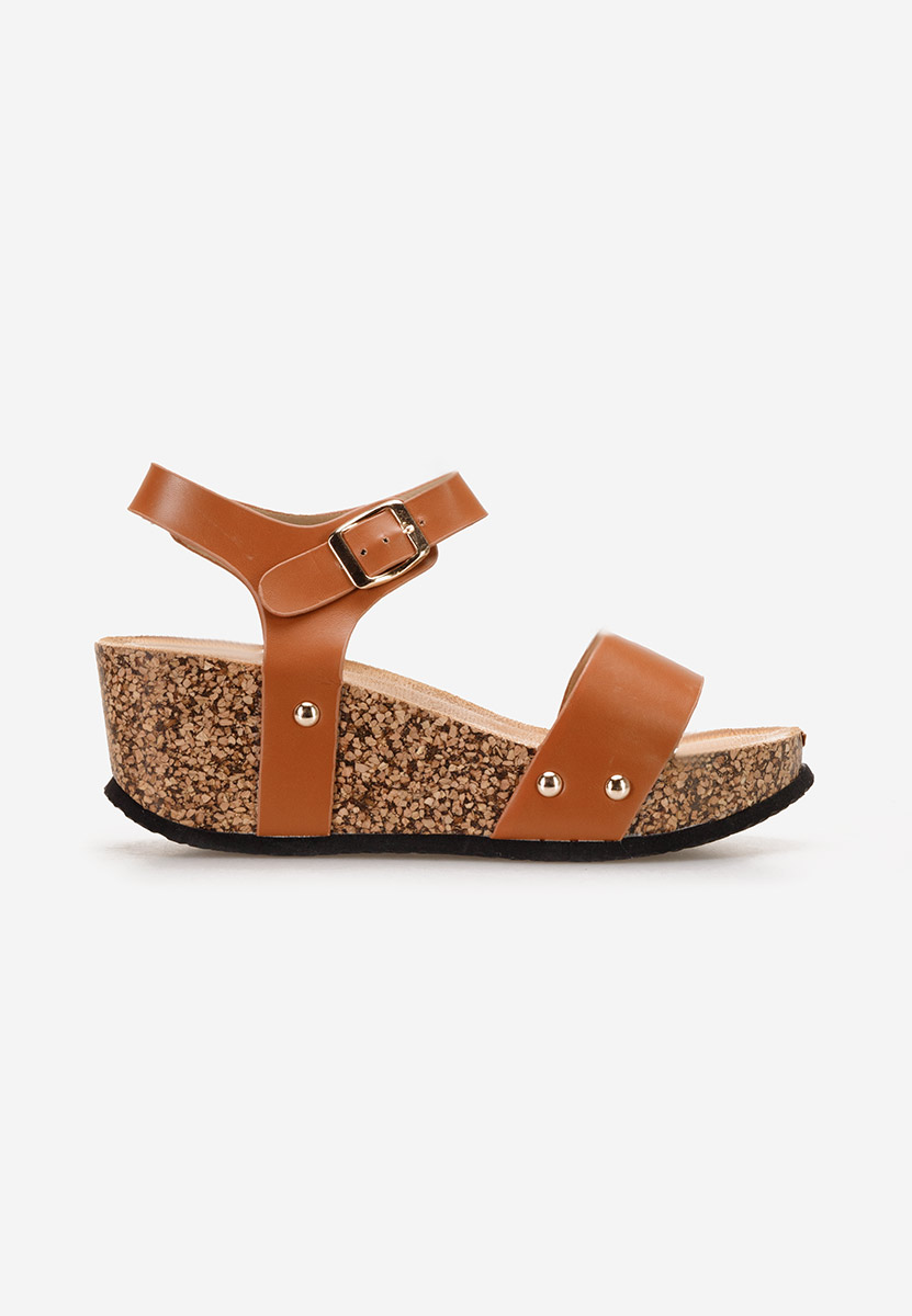 Keya camel platform szandál