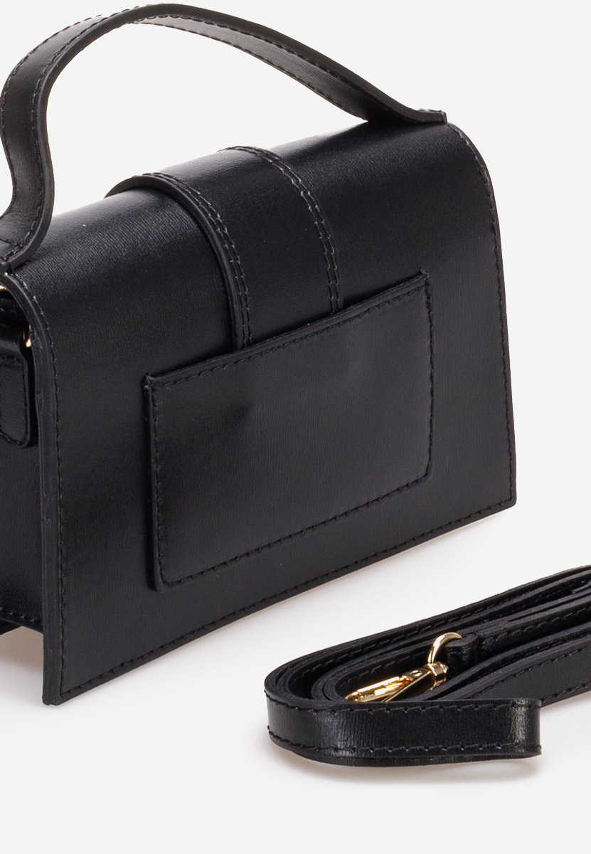 Kanthea fekete válltáska