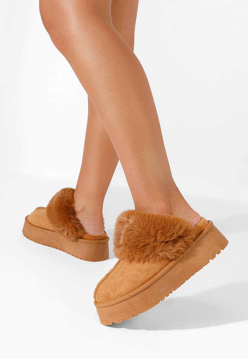 De casa arisana camel női papucs