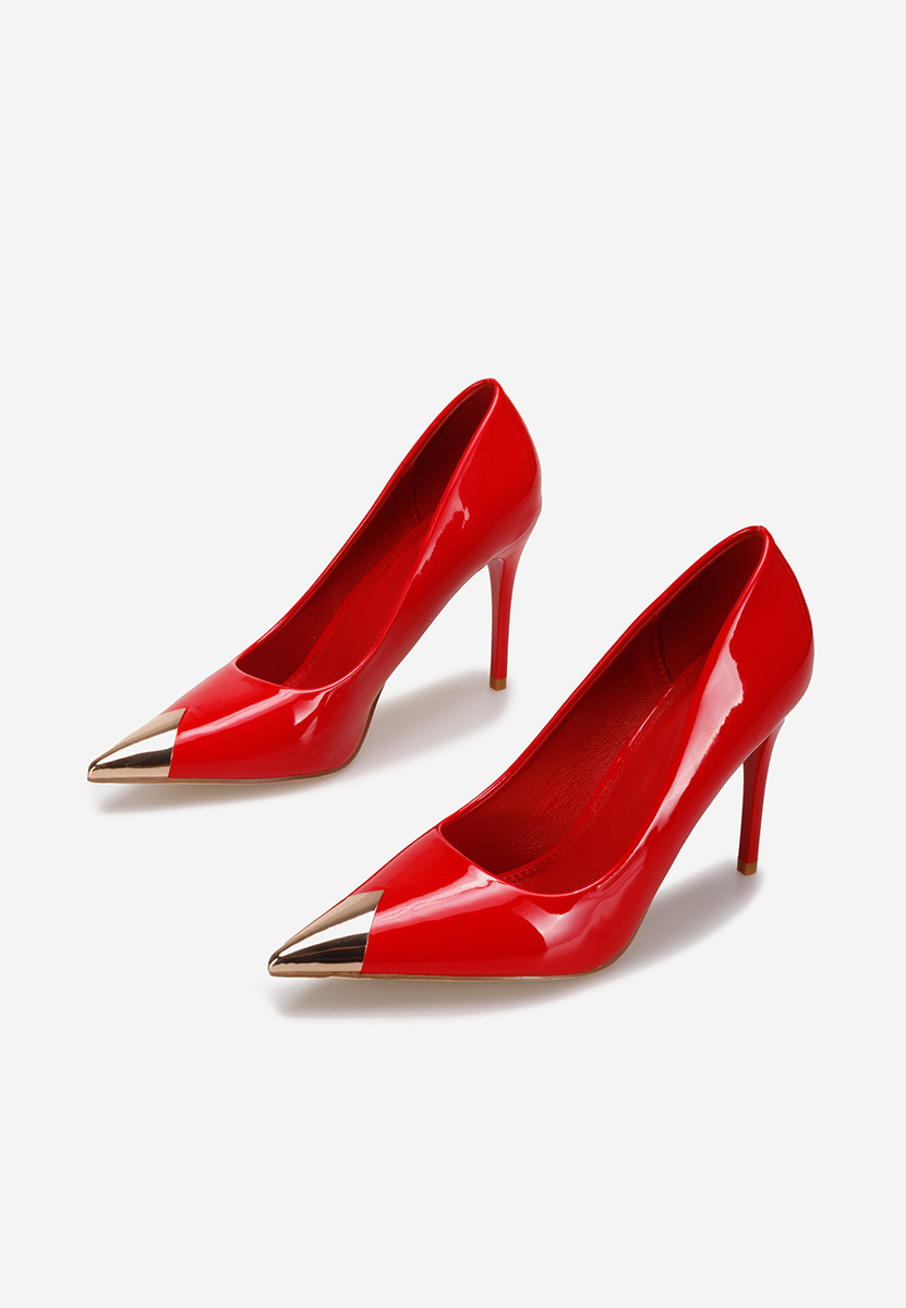 Dream piros tűsarkú cipő 