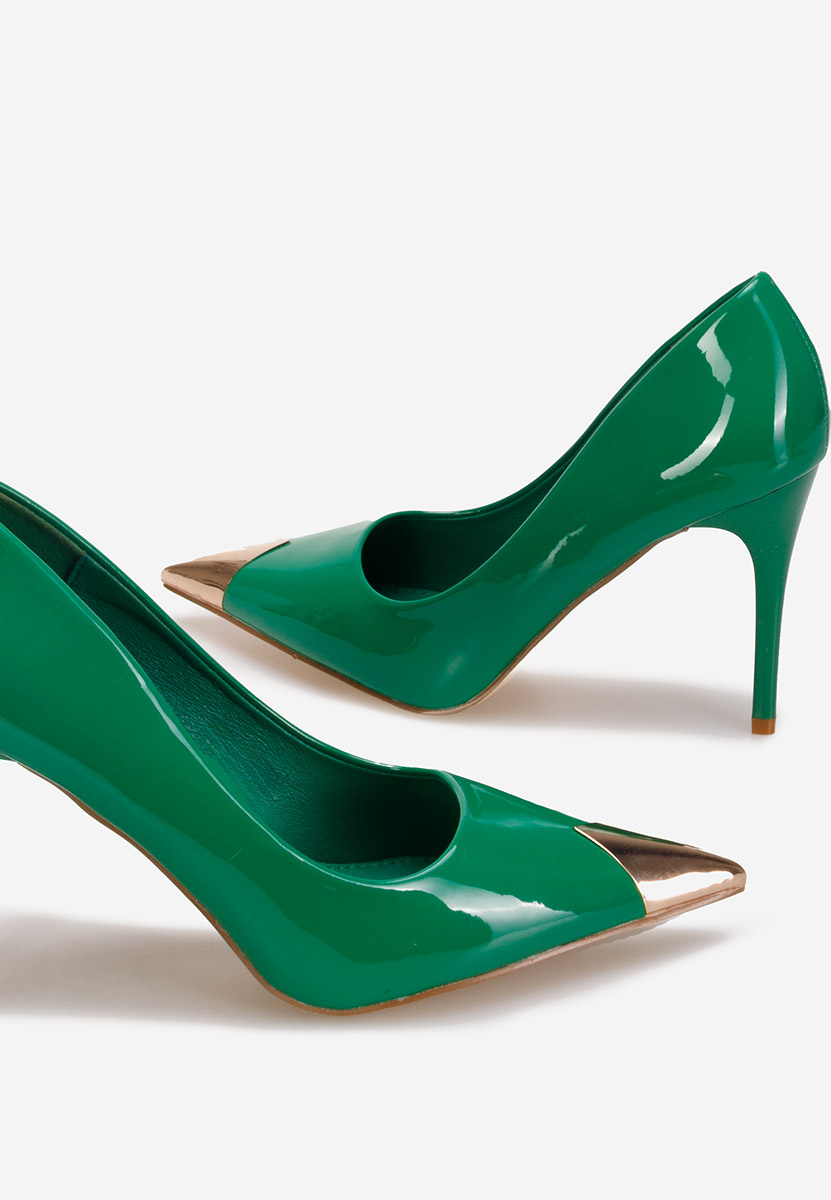 Dream zöld tűsarkú cipő 