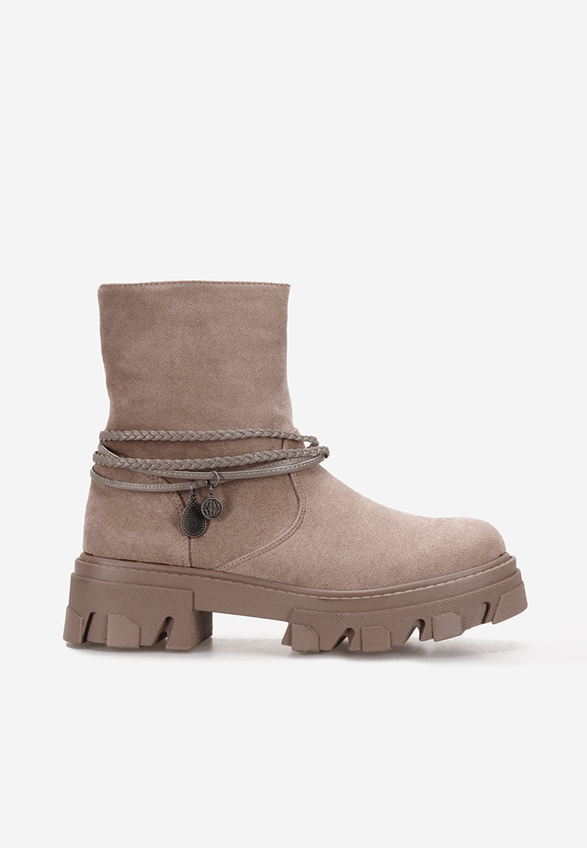 Diadora bézs női bokacsizma