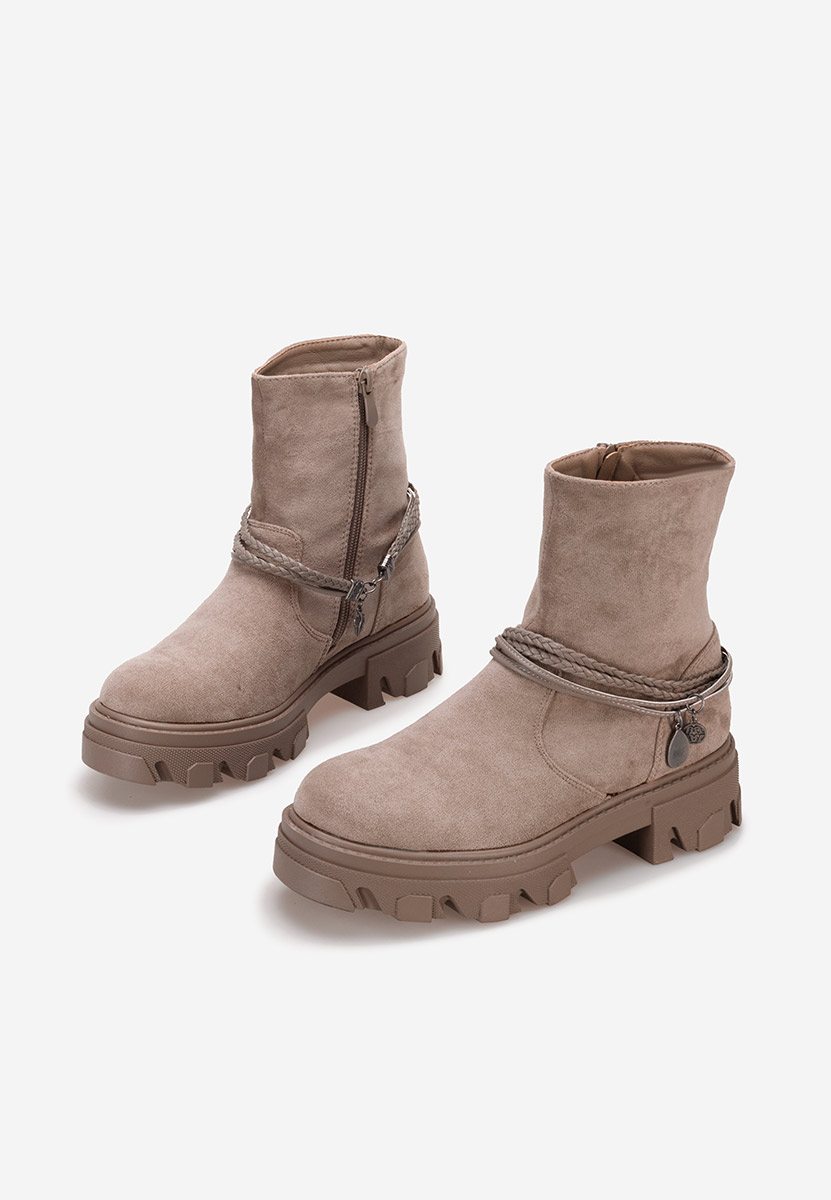 Diadora bézs női bokacsizma