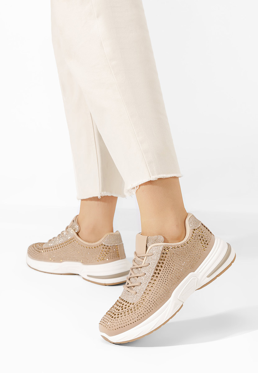 Kyana bézs női tornacipő