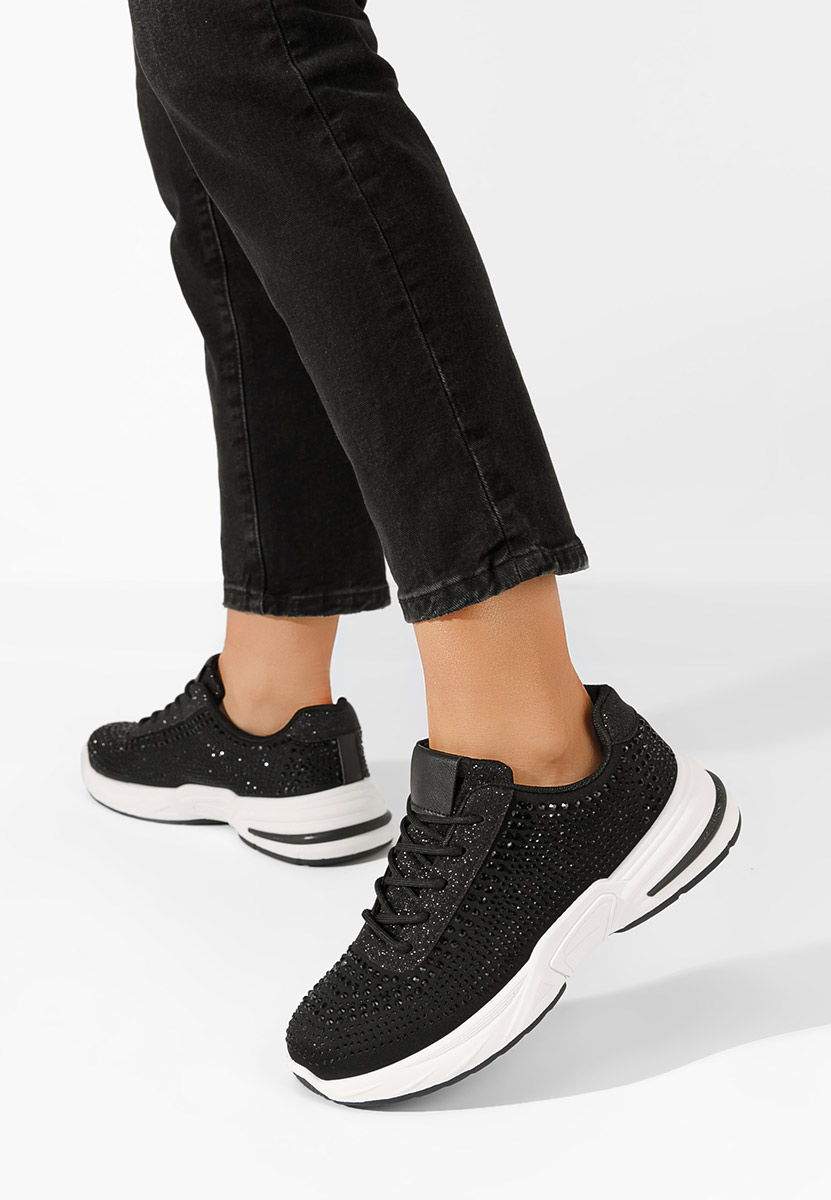 Kyana fekete női tornacipő