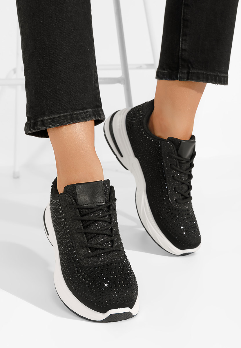 Kyana fekete női tornacipő