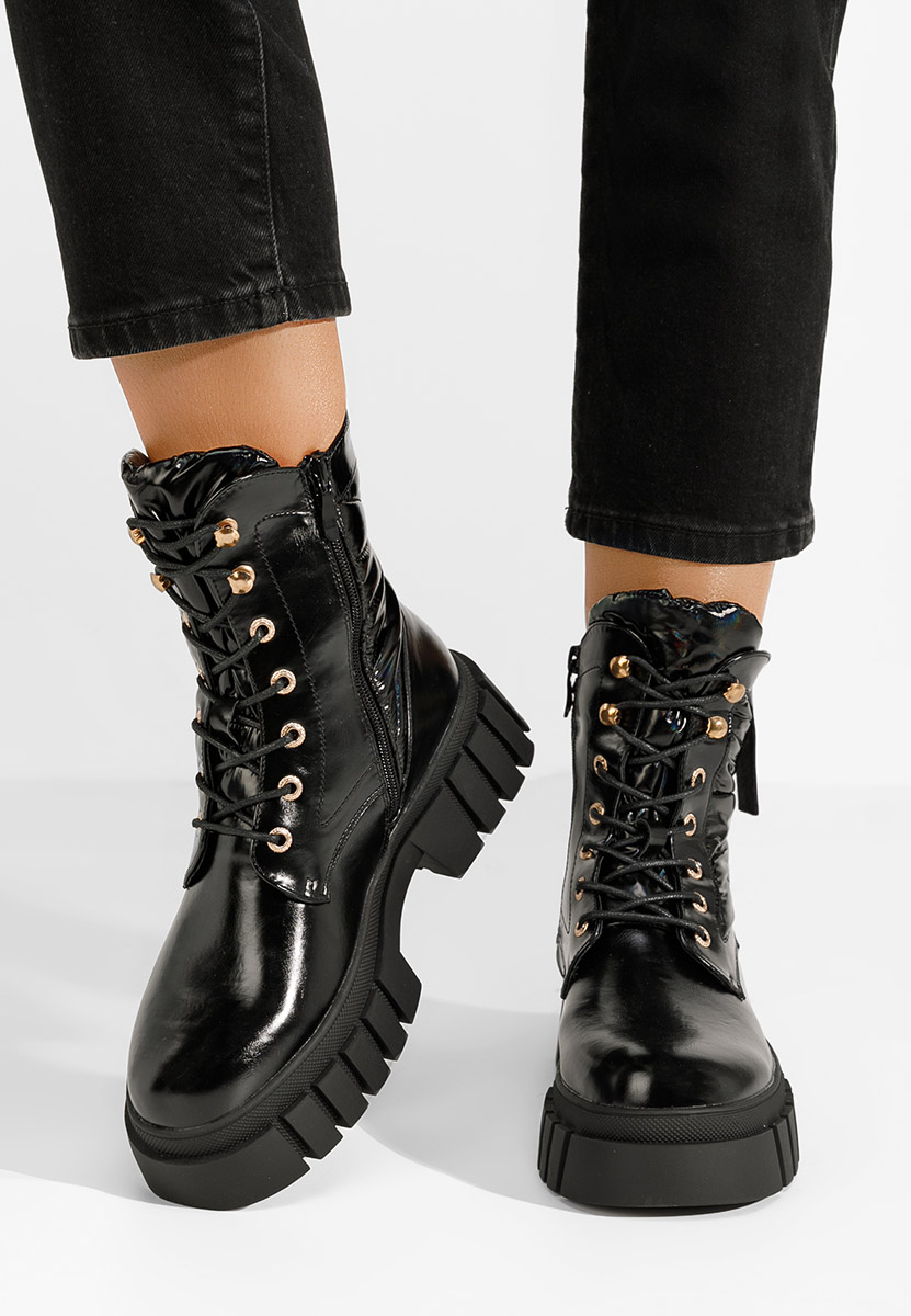 Arryna v2 fekete női bakancs