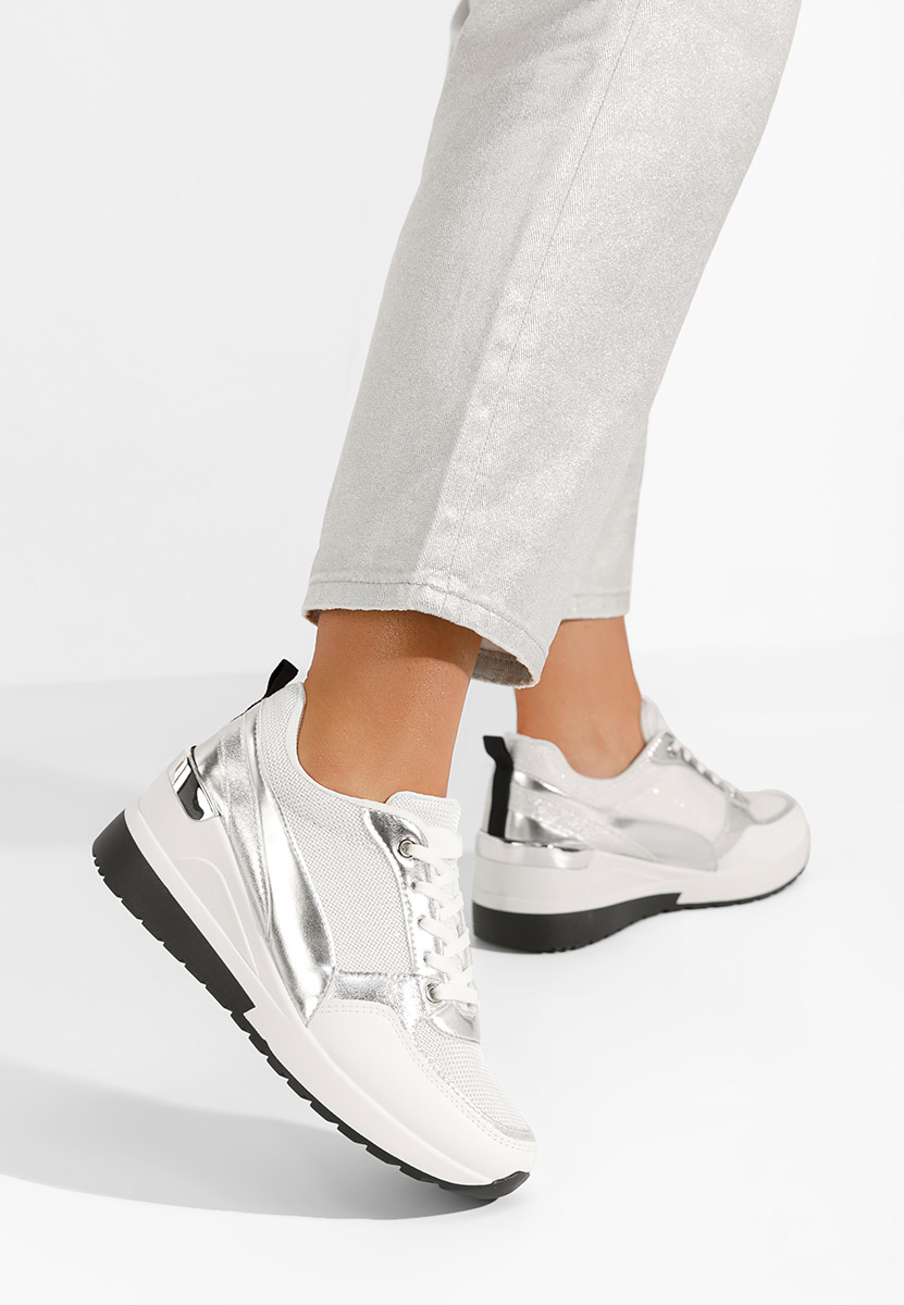 Tevega fehér platform sneaker cipő 