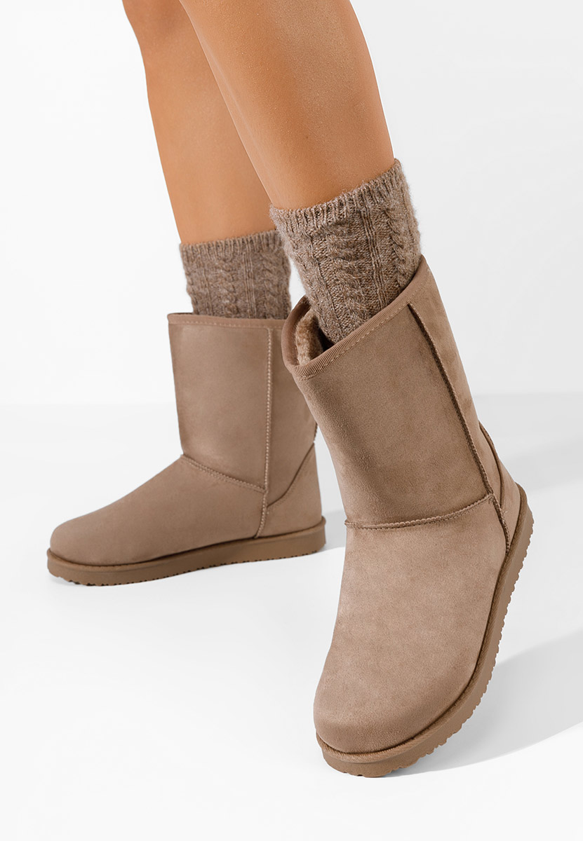 Ozira  kaki camel női téli csizma Ozira  kaki camel női téli csizma