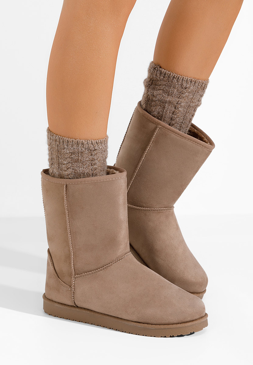 Ozira  kaki camel női téli csizma Ozira  kaki camel női téli csizma