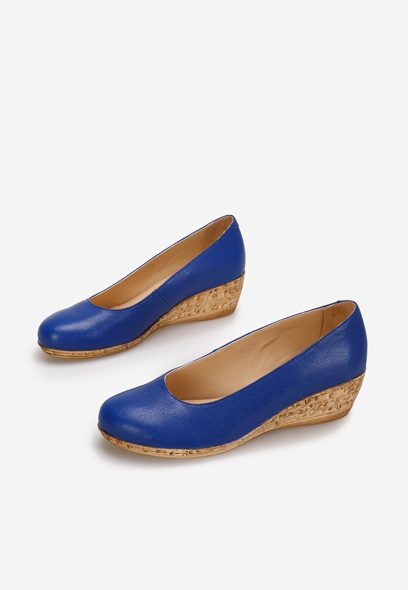 Sonia v3 kék platform cipők