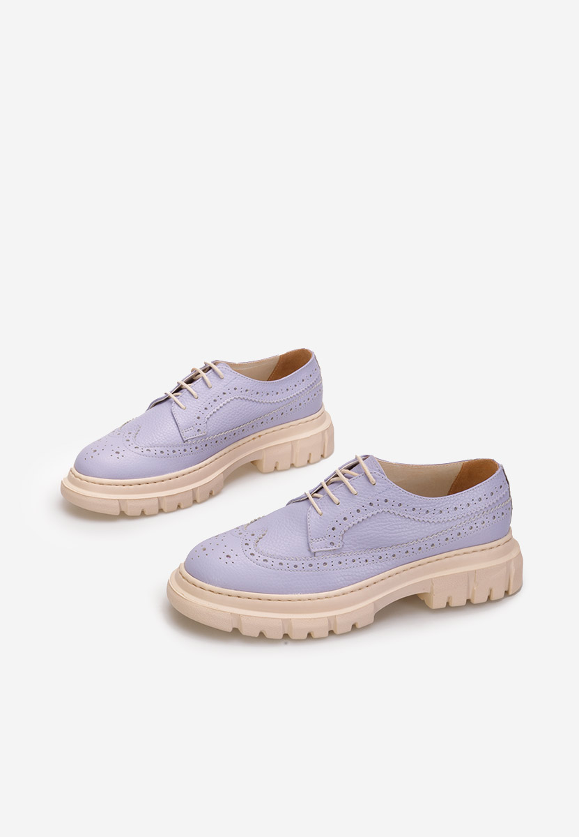 Henise v4 lila női brogue cipő