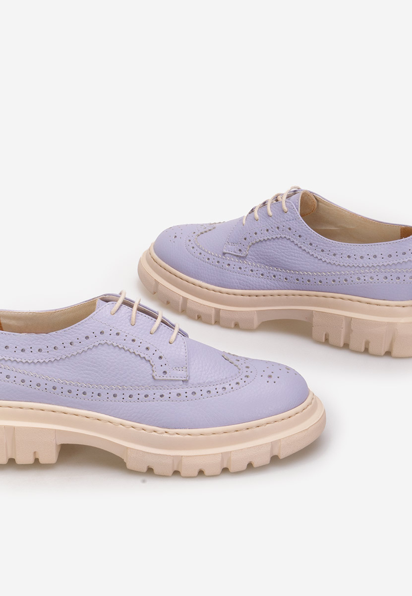 Henise v4 lila női brogue cipő