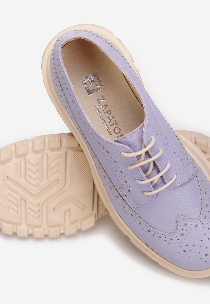 Henise v4 lila női brogue cipő