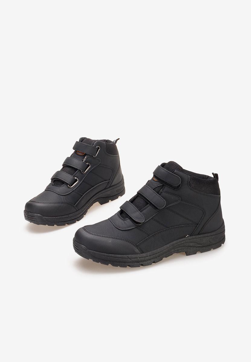 Tiordan fekete férfi bokacsizma