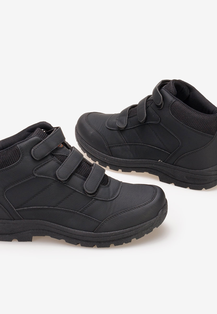 Tiordan fekete férfi bokacsizma