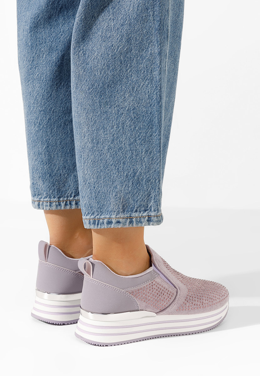 Vilera lila telitalpú platform sneaker