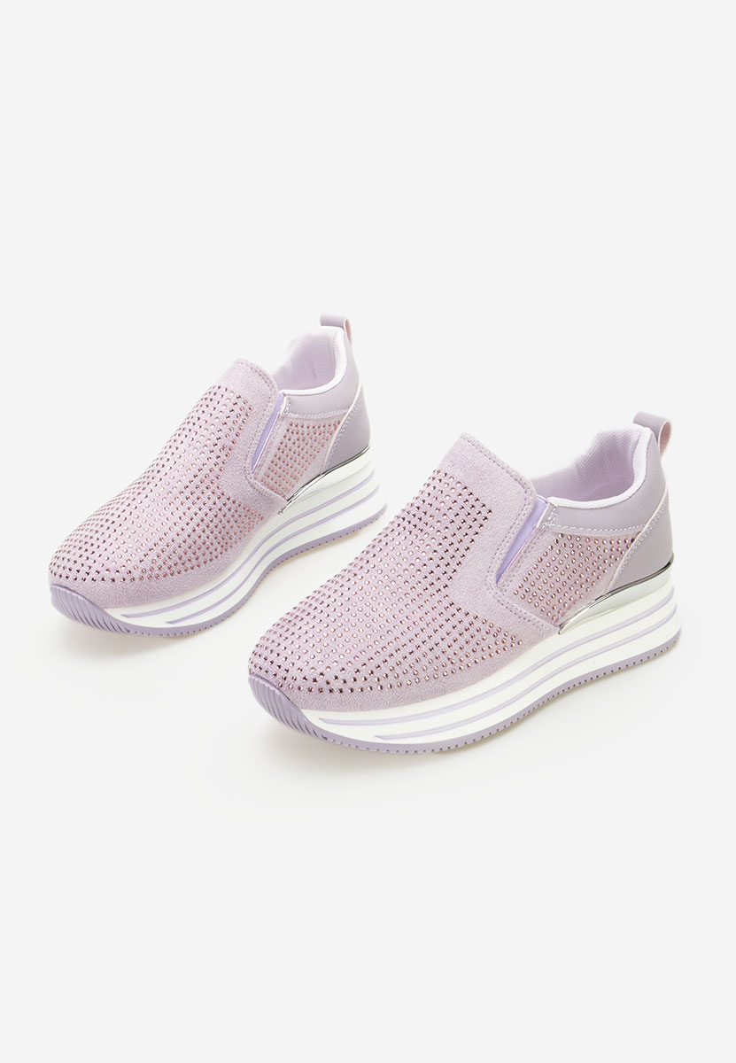 Vilera lila telitalpú platform sneaker