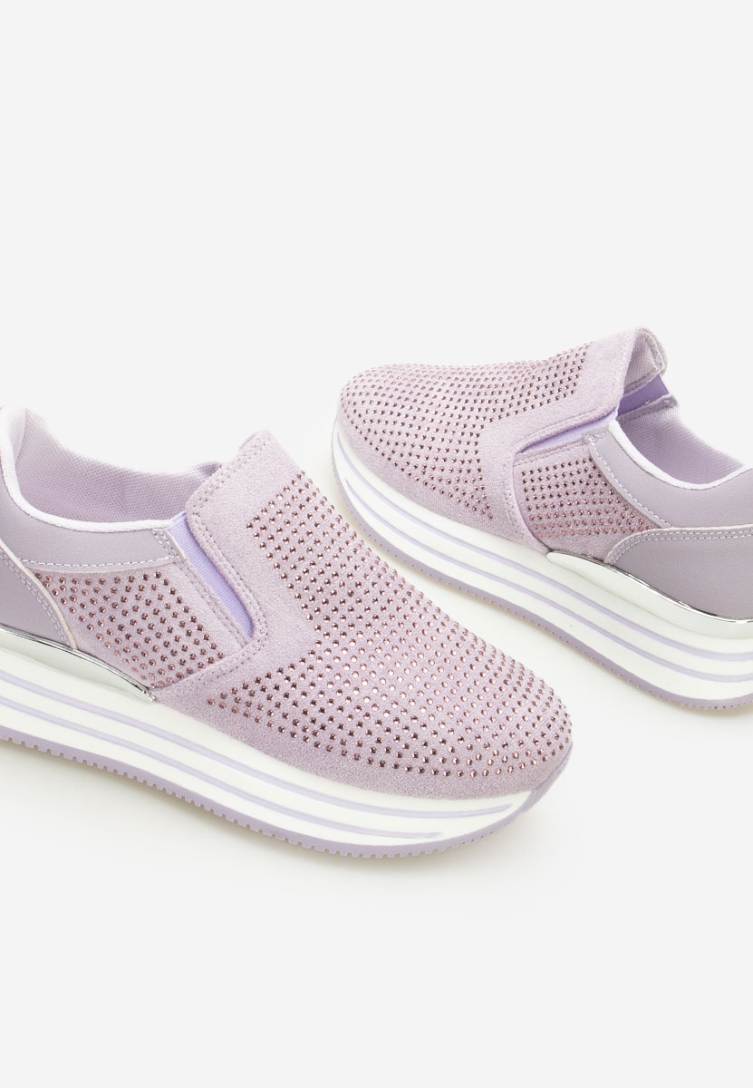 Vilera lila telitalpú platform sneaker
