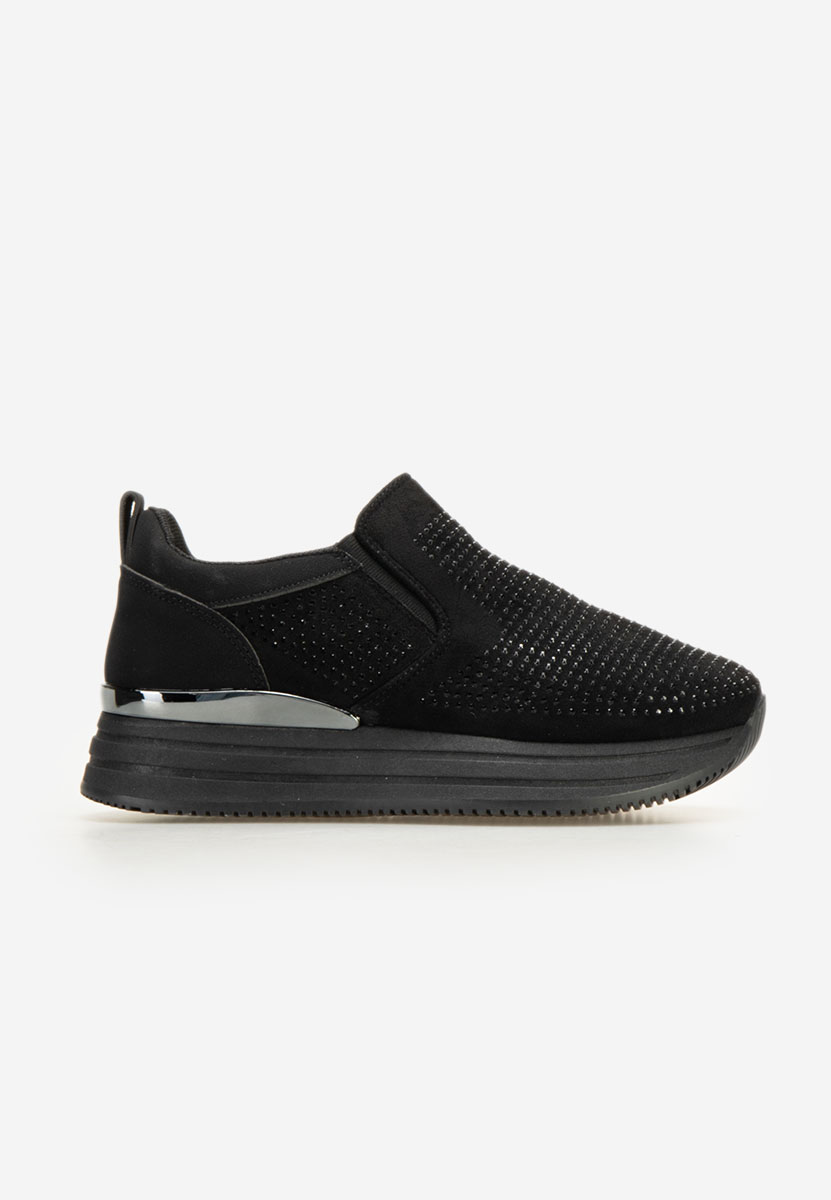 Vilera fekete telitalpú platform sneaker