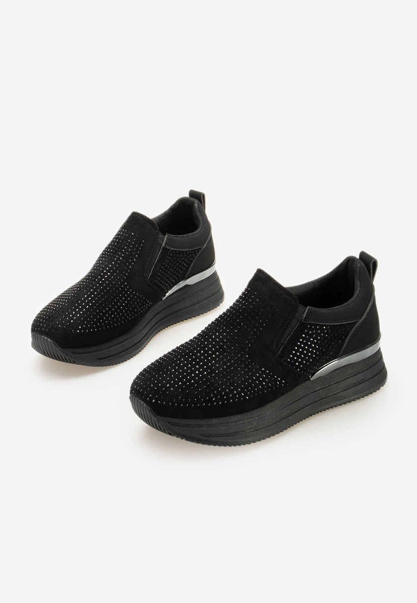 Vilera fekete telitalpú platform sneaker