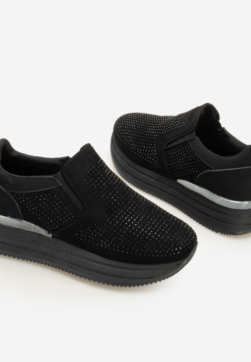 Vilera fekete telitalpú platform sneaker