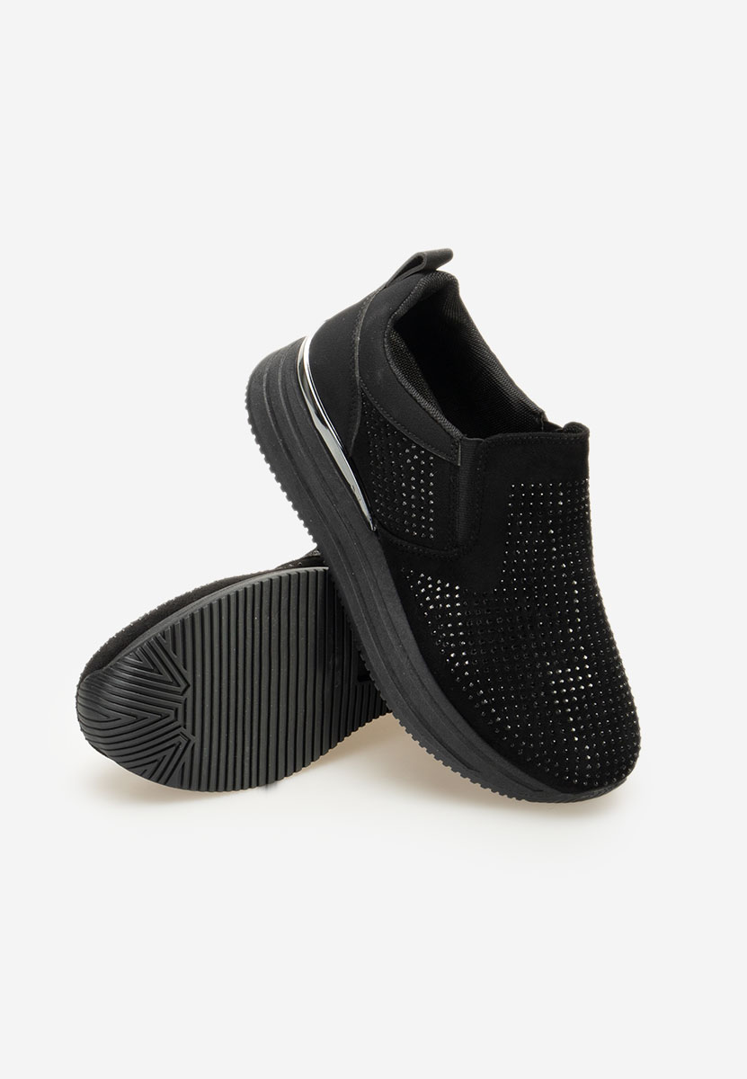 Vilera fekete telitalpú platform sneaker