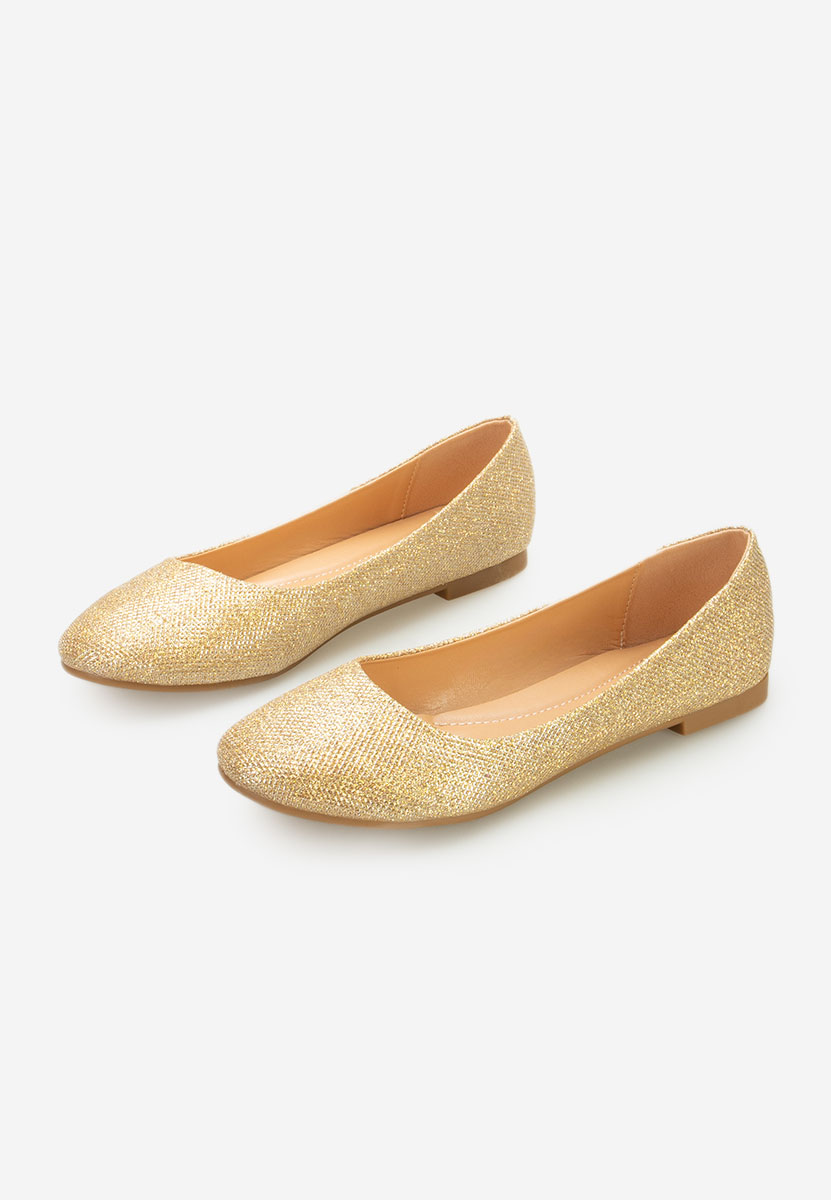 Eleganti talicia v2 aranyszínü női balerina