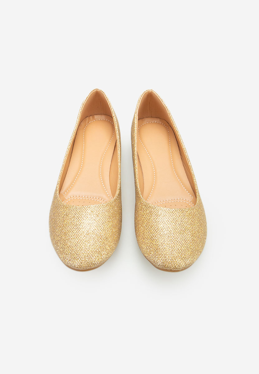 Eleganti talicia v2 aranyszínü női balerina