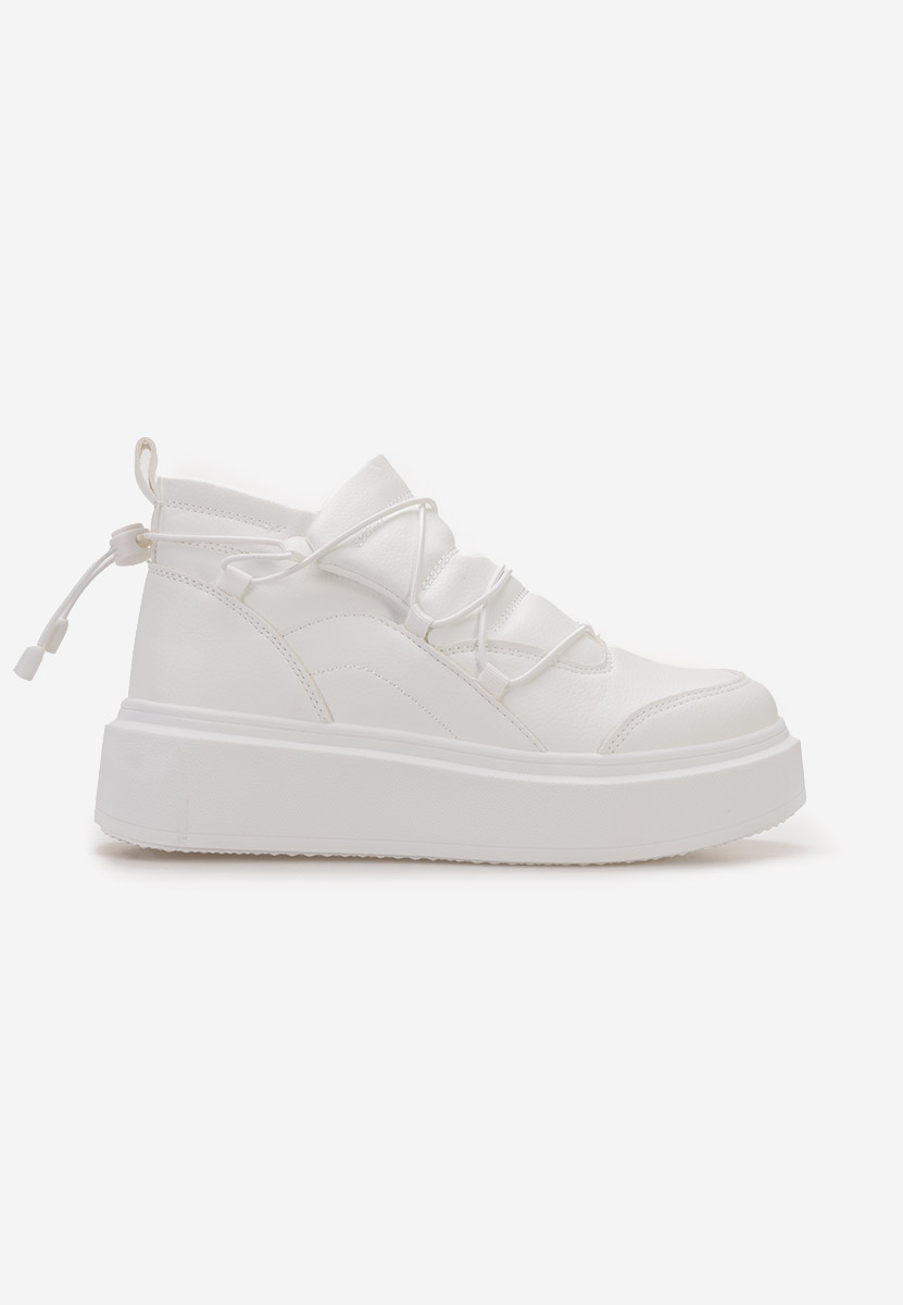 Eillia fehér telitalpú platform sneaker