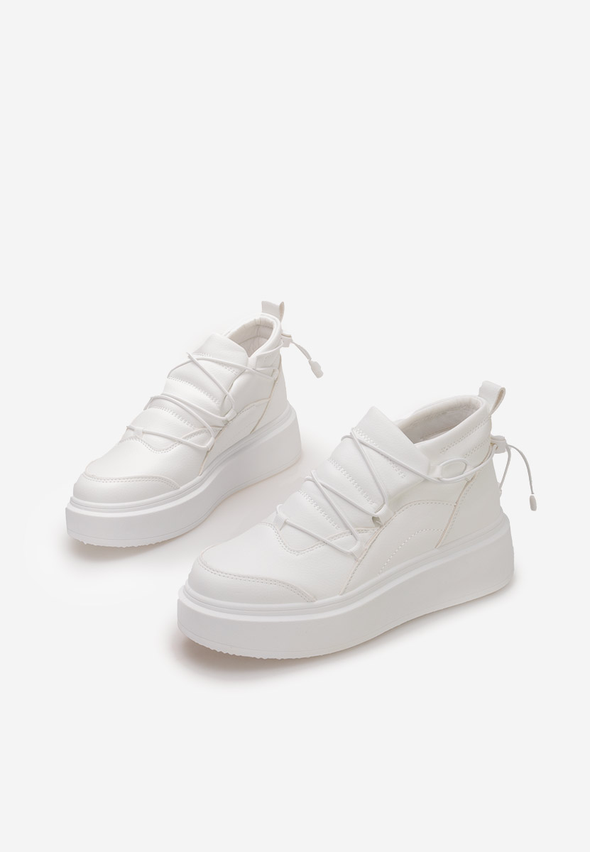 Eillia fehér telitalpú platform sneaker