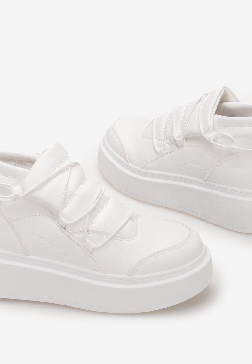 Eillia fehér telitalpú platform sneaker