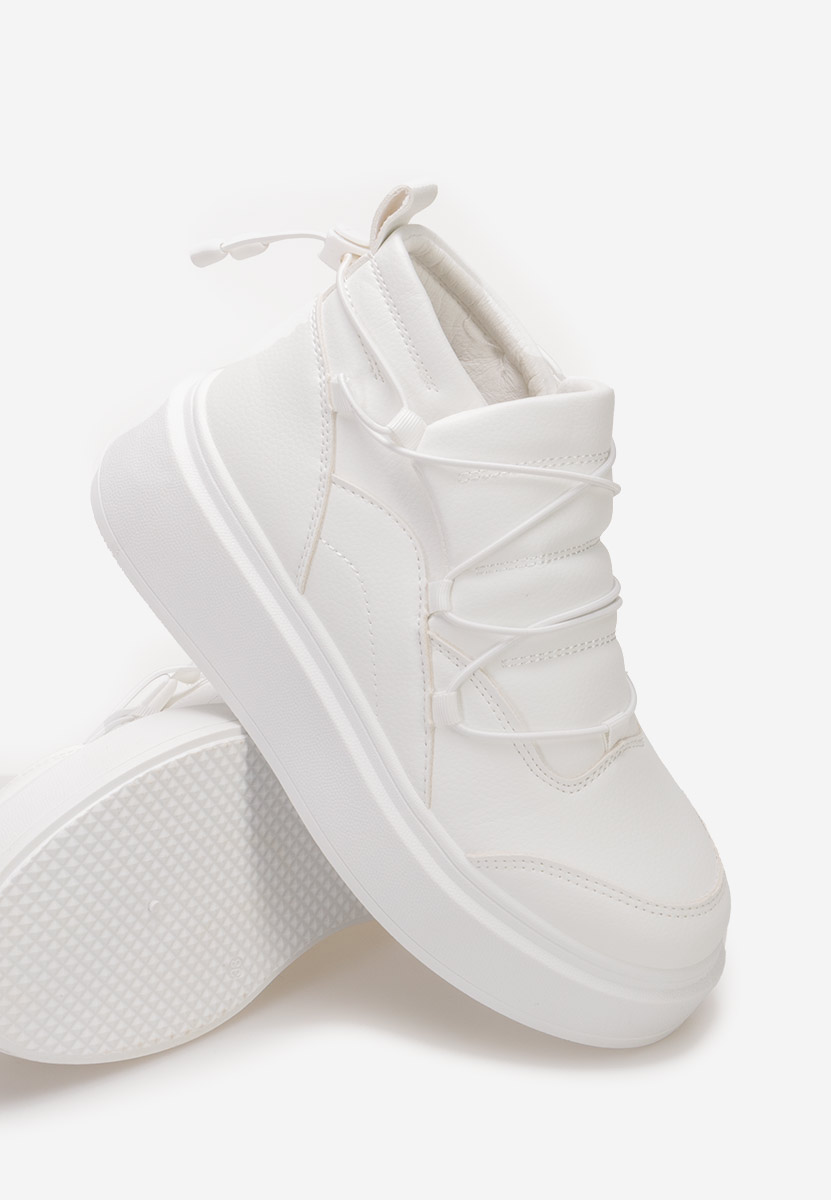 Eillia fehér telitalpú platform sneaker