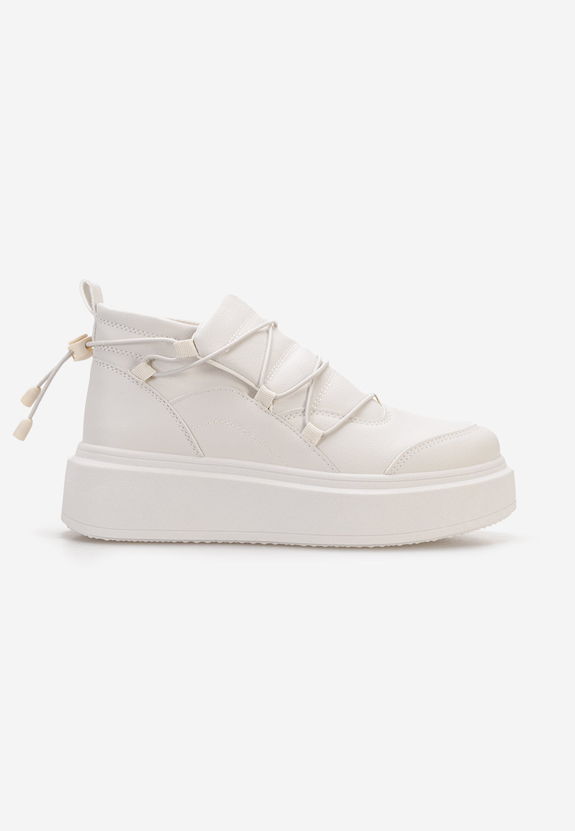 Eillia bézs telitalpú platform sneaker