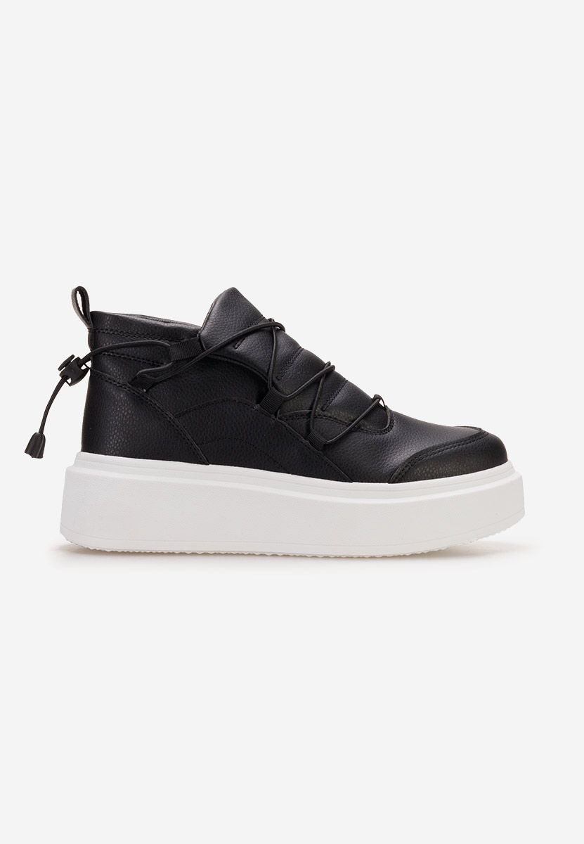 Eillia fekete telitalpú platform sneaker