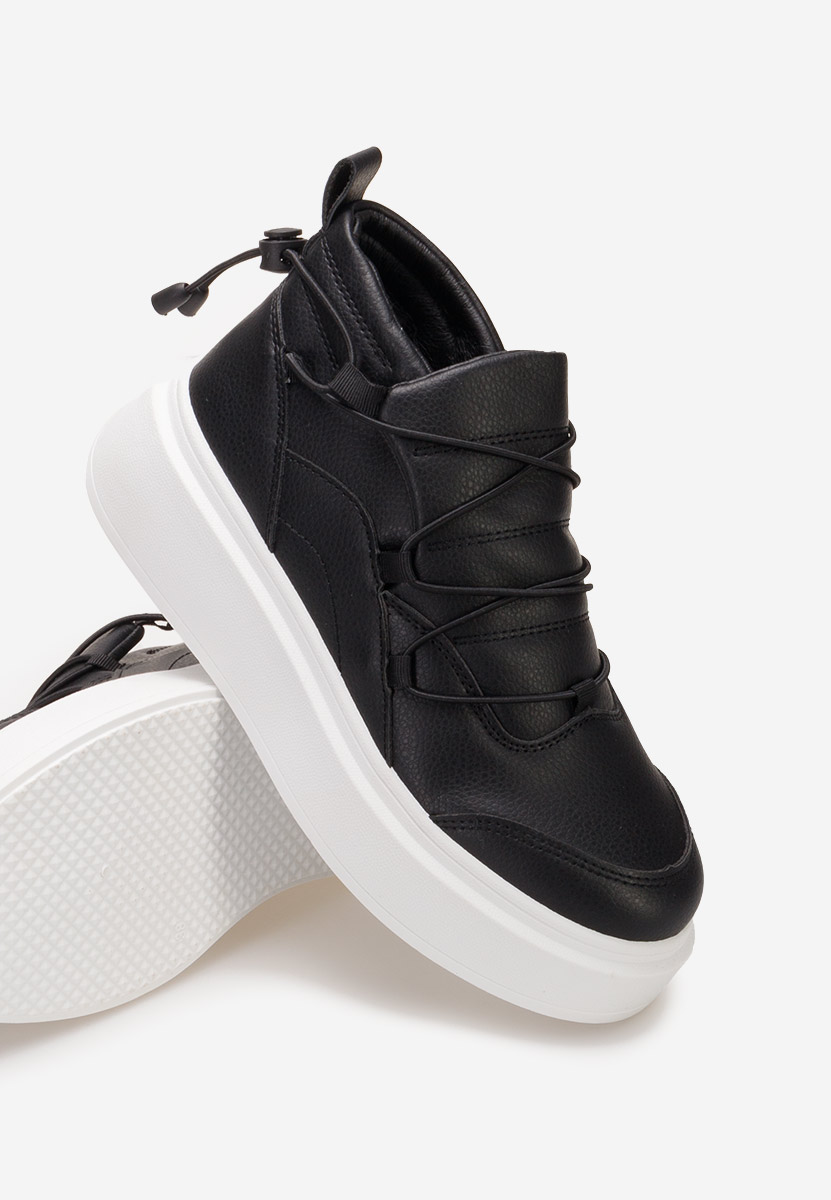 Eillia fekete telitalpú platform sneaker