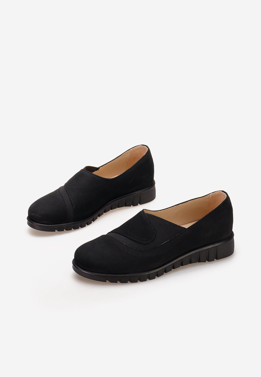 Piele janora v2 fekete női casual cipő