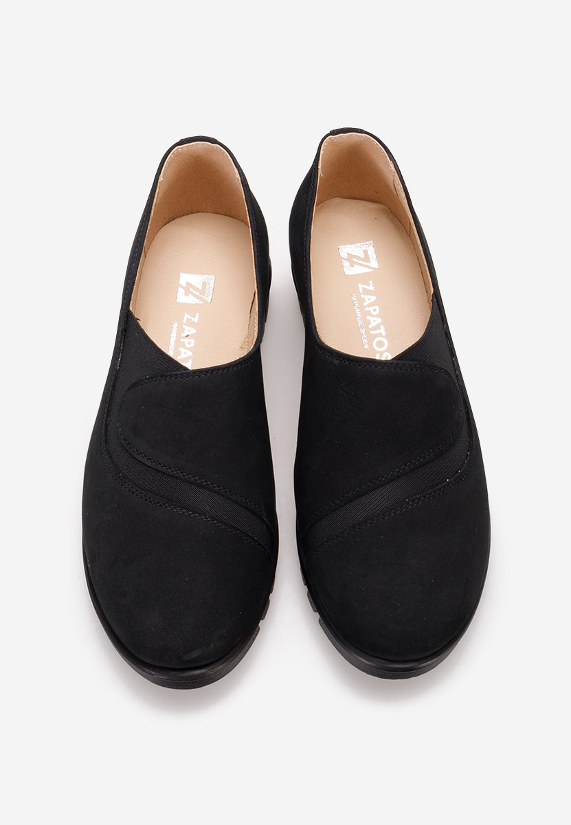 Piele janora v2 fekete női casual cipő