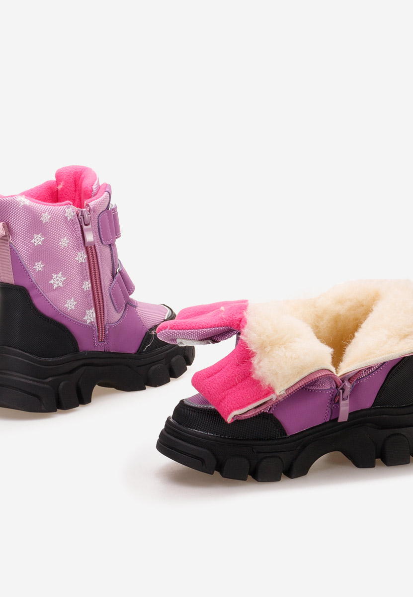 Mendoza lila lány bokacipő