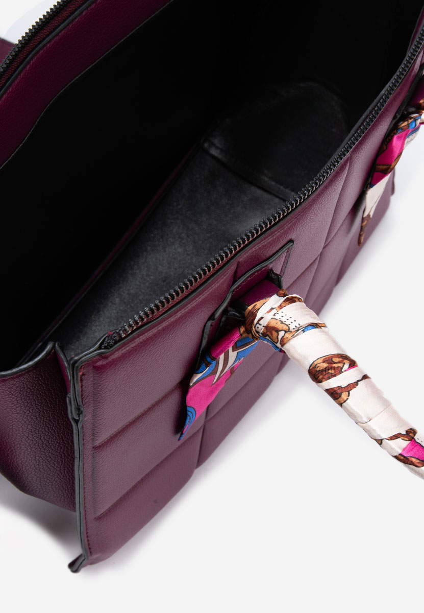 Selenite lila kézitáska