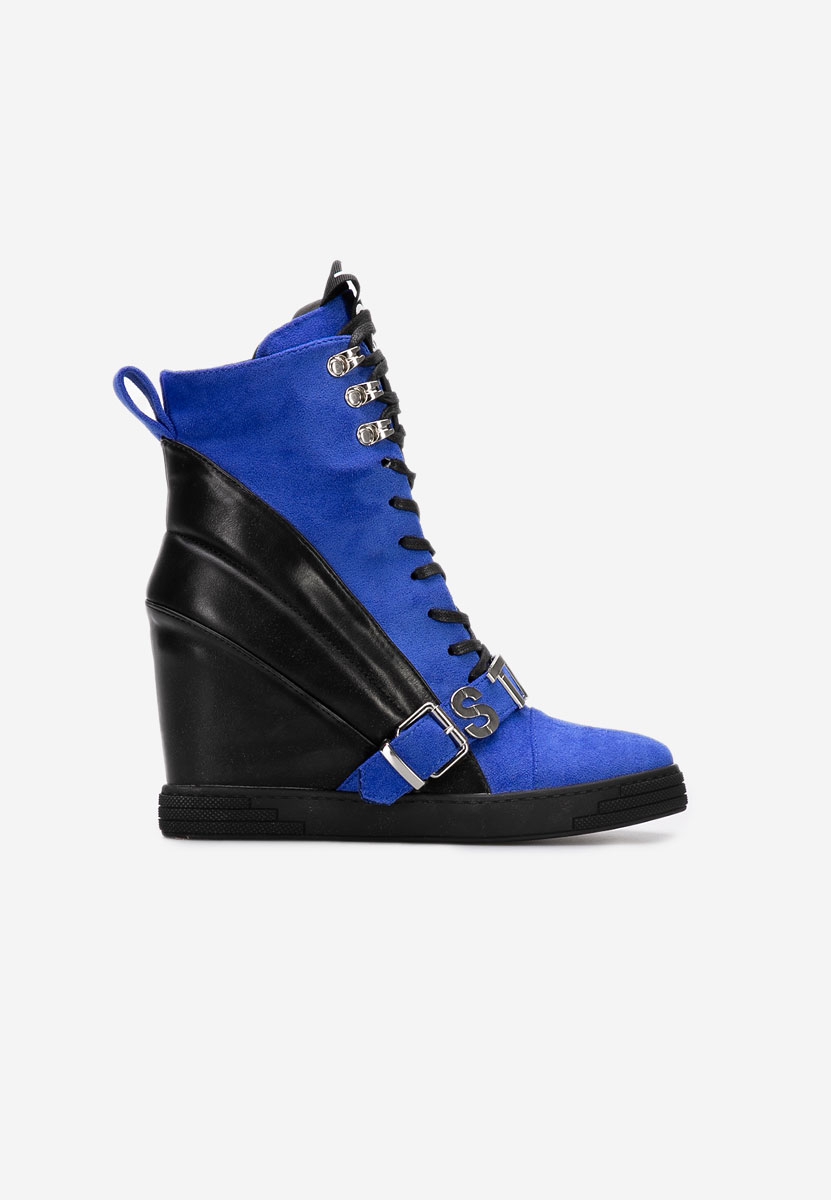 Candy kék platform sneaker cipő 